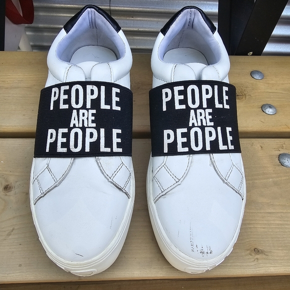 • Christian SIRIANO • for Payless People Are People White Slipon Sneakers - Picture 2 of 12